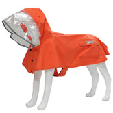 MAMORE dog raincoat hoodie keeps your pup dry during rainy walks