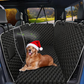Mancro Floor Dog Hammock truck back-seat-cover keeps dirt contained on road trips.