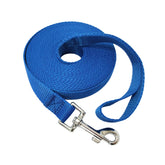 MANDAO nylon training leash 20ft blue for recall training outdoors