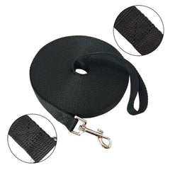 MANDAO nylon training leash with 360-degree swivel snap to prevent twists.