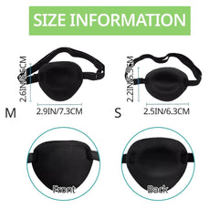MANON ROSA dog eye patch adjustable strap ensures secure fit.