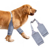 MANON ROSA protector codo para perro, gris, con ajuste seguro y cómodo.