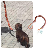 MANON ROSA sausage leash close-up clip for durable daily walks.