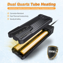 MantaMaze flame-retardant-shell protects fish from contact.