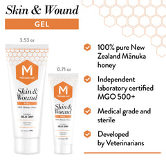 Manuka Vet dog wound care spot shows targeted treatment for active pets