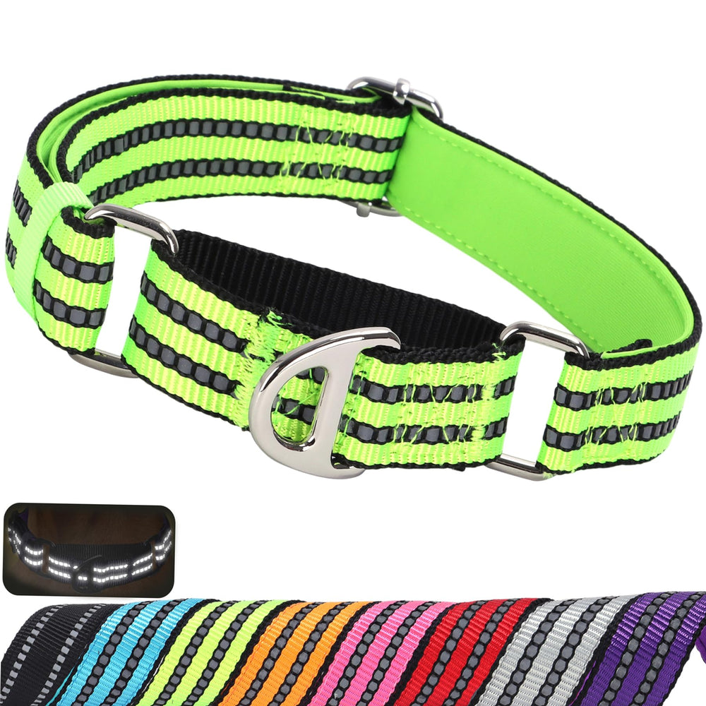 MAOWUWUJOZ martingale collar for small dogs with padded comfort during daily walks.