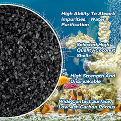 MAQIHAN aquarium filter media bags in use for efficient filtration