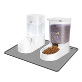 Marchul dog feeder with transparent window shows food level for easy monitoring.