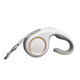 Marchul retractable dog leash 16ft grey, durable for daily walks