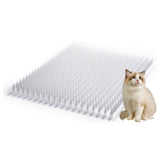 Mardili Cat Dog Repellent spike mat covering a patio to deter animals