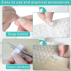 Mardili cat spike mat nano-stickers fix mat firmly in place.