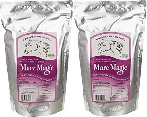 Mare Magic 2-pack 8oz bottle helps support calmer mares during routines