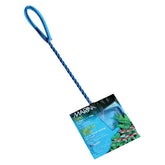 Marina 5-inch blue fine nylon net for gentle fish scooping in aquariums