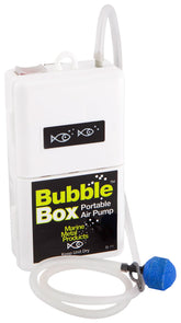 Marine Metal B-11, caja de burbujas para cebo vivo que mantiene oxígeno