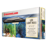 Marineland LED Light Hood front-angle view for compact aquarium displays