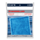Marineland Rite-Size Size C cartridge installation shows easy fit and maintenance benefits.