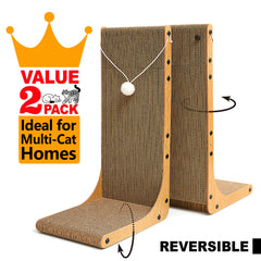 Markarbarka Value 2-Pack scratcher side angle highlighting durability