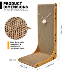 Markarbarka Value 2-Pack vertical use demonstrates tall scratching surface