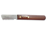 Mars Coat King professional dog stripping knife with coarse slant tooth for precise undercoat removal.