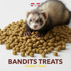 Marshall Bandits soft chewy texture close-up highlights ferret-friendly snacking