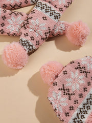 MaruPet knit dog scarf provides snug warmth for winter walks.