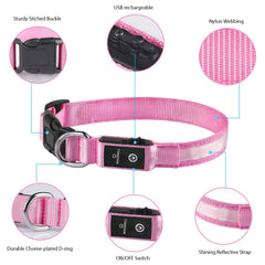 MASBRILL Light Up Collar waterproof-durable construction for all-weather adventures