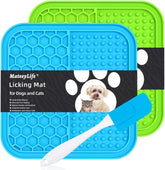 MateeyLife lick mat dog two-quadrant texture for slow feeding enhancement