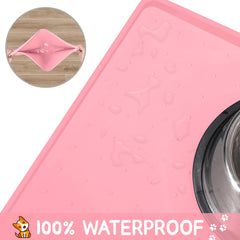 MateeyLife waterproof mat minimizes spills and keeps floors dry.