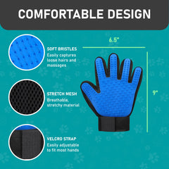 Maxpower Planet seventeen-teeth side desheds and smooths thick coats.
