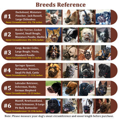 Mayerzon dog muzzle adjustable-neck-strap enables quick, secure sizing.