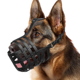 Mayerzon dog muzzle size M shows snug snout-fit for comfortable daily wear