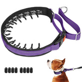 Mayerzon Martingale no pull collar neck-fit close-up shows discreet daily walk comfort
