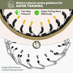 Mayerzon martingale no pull collar padded with neoprene for comfortable walks