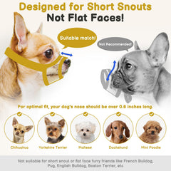 Mayerzon mesh muzzle soft padding reduces nose rub during wear