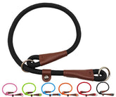 MayPaw slip collar nylon rope adjustable for quick training sessions