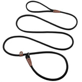 MayPaw slip lead in black demonstrates no-pull control for safe walks.