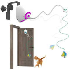 Mdupw cat toy feather accessory sparks playful hunting instincts and curiosity.