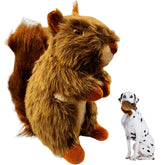 ME GUSTA SHOP Squirrel Dog Toy body squeaker boosts interactive playtime and focus.