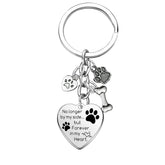 Mebvdebe dog memorial keychain closeup showing durable finish for lasting memory