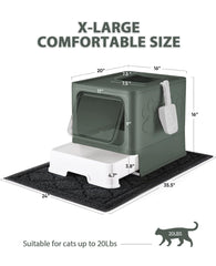 Medario two-in-one scoop for quick, easy litter cleanup.