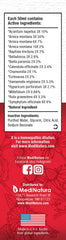 MediNatura T-Relief pet pain drops mixed with water for easy dosing.