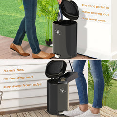 Meegood activated charcoal filter for effective odor control.