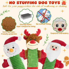 MeetYooo Santa Claus squeaky toy ideal for tug-and-play sessions.