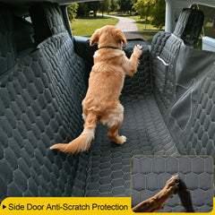 Meginc dog hammock for Tesla Model Y keeps back seat secure and comfy