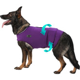 Meifsou dog anxiety vest with soft breathable fabric for calm comfort.