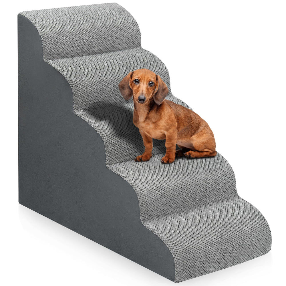 MEJYJEM dog stairs 28-7h height help small dogs reach high beds.