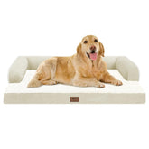 MEKIY large dog bed orthopedic foam close-up for joint support