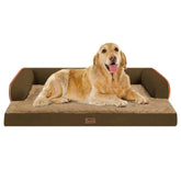 MEKIY orthopedic-memory-foam bed for large dogs offering joint-supportive comfort.