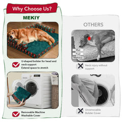 MEKIY U-shaped bolster for head and neck comfort
