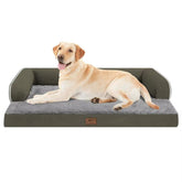 MEKIY XXL orthopedic dog bed with egg crate foam for joint comfort